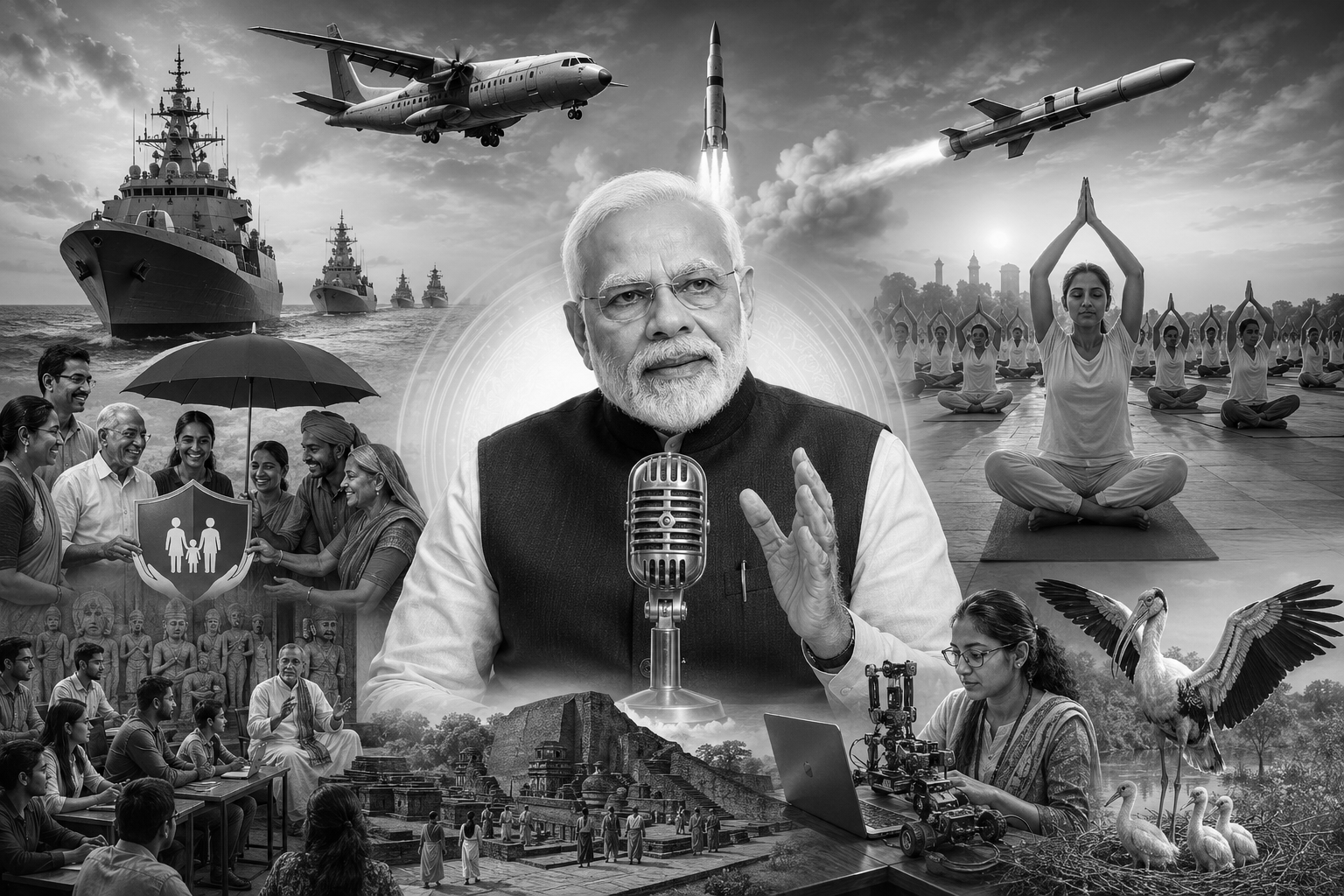 Modi's 135th Mann Ki Baat: Missiles Got a Mention, NEET Student Suicides Didn't