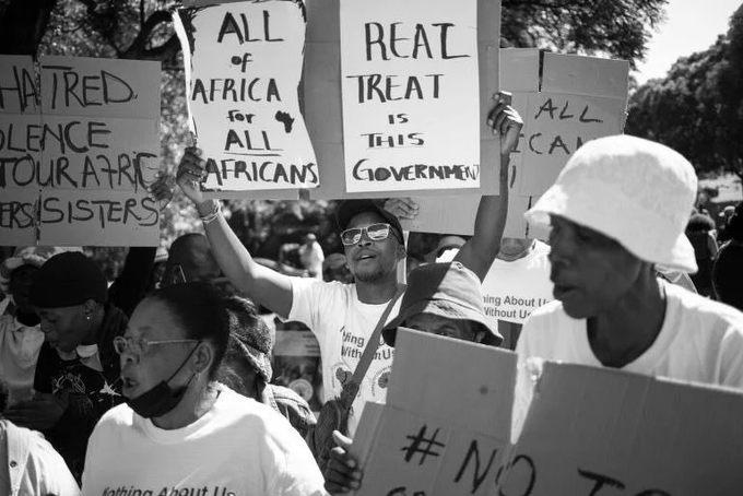 South Africa Mobilises Police Amid Nationwide Anti Immigration Protests