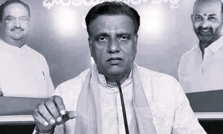 నితిన్ నబీన్ పర్యటనతో కాంగ్రెస్, బీఆర్ఎస్లో ఆందోళన: ఎన్వీ సుభాష్