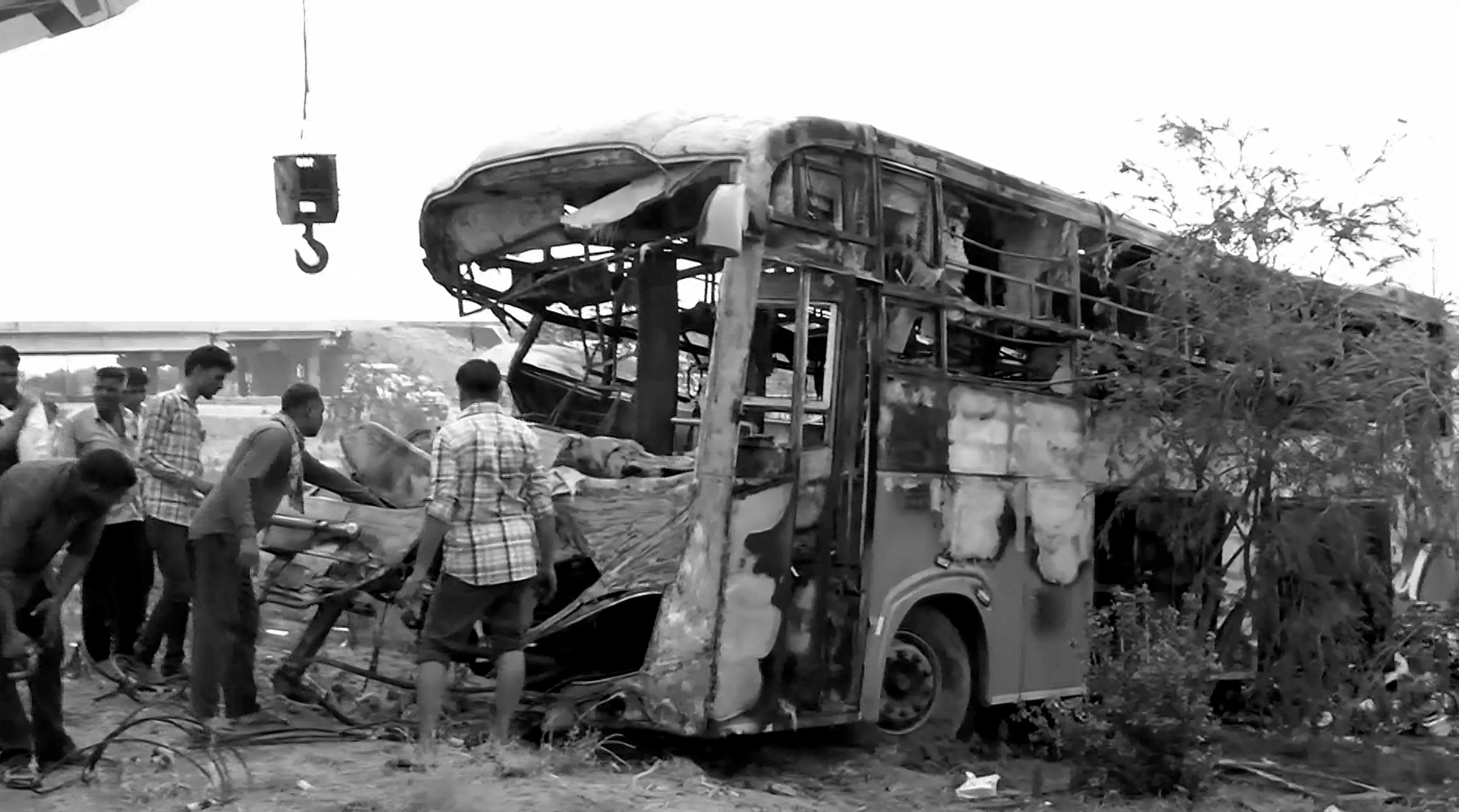 Rajasthan Horror: 8 Killed, 24 Injured As Bus Hits Truck in Dausa