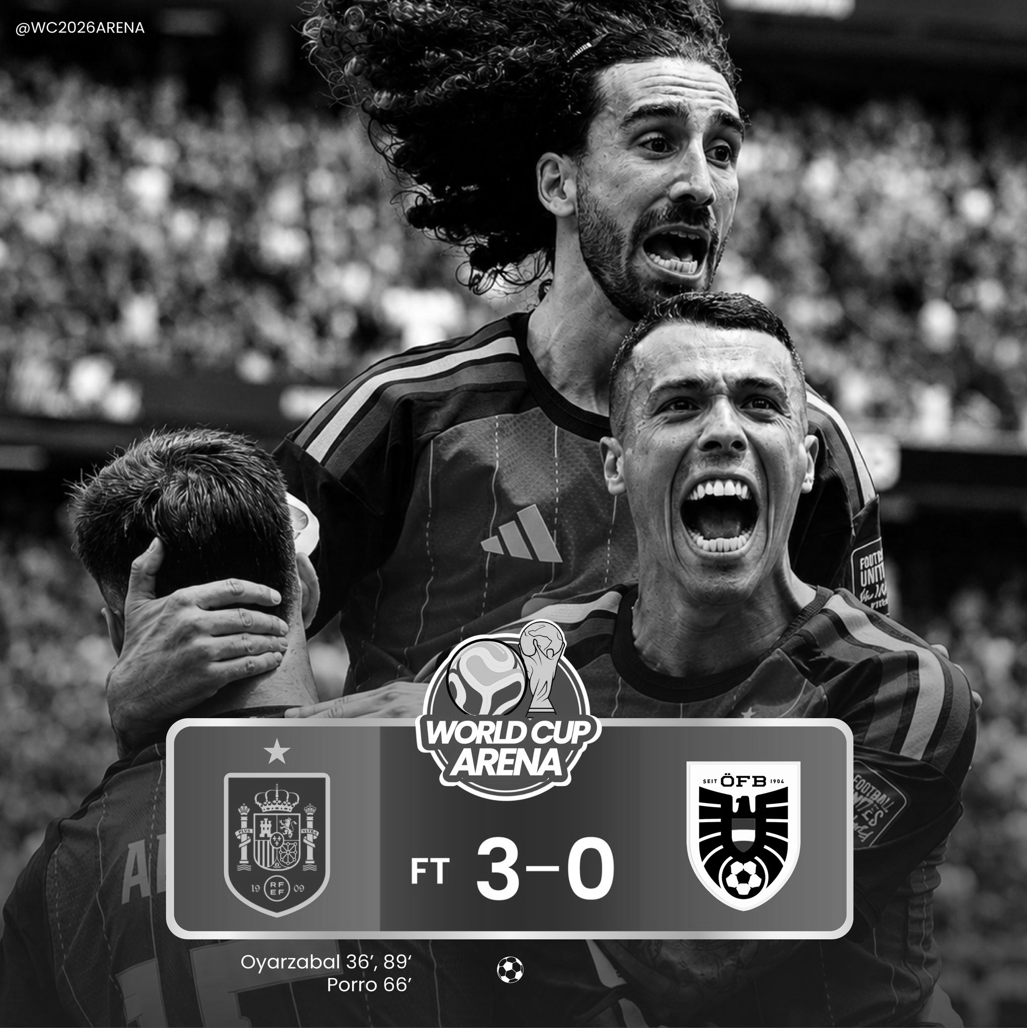 Spain Finds Its Rhythm, Crushes Austria 3-0