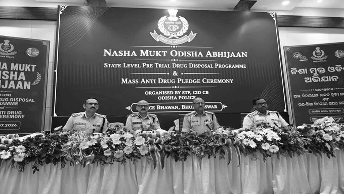 Odisha Police Seize Drugs Worth Rs 2,331 Crore, Destroy Illegal Hemp Valued at Rs 1,911 Crore