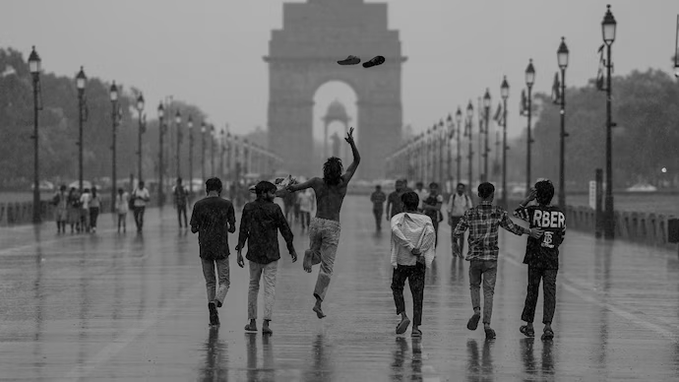 Delhi on Yellow Alert as IMD Forecasts Rain, Thunderstorms Amid Active Monsoon