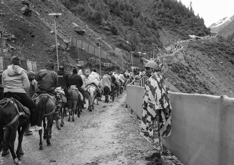 Over 12,000 Devotees Mark Strong Start to Amarnath Yatra