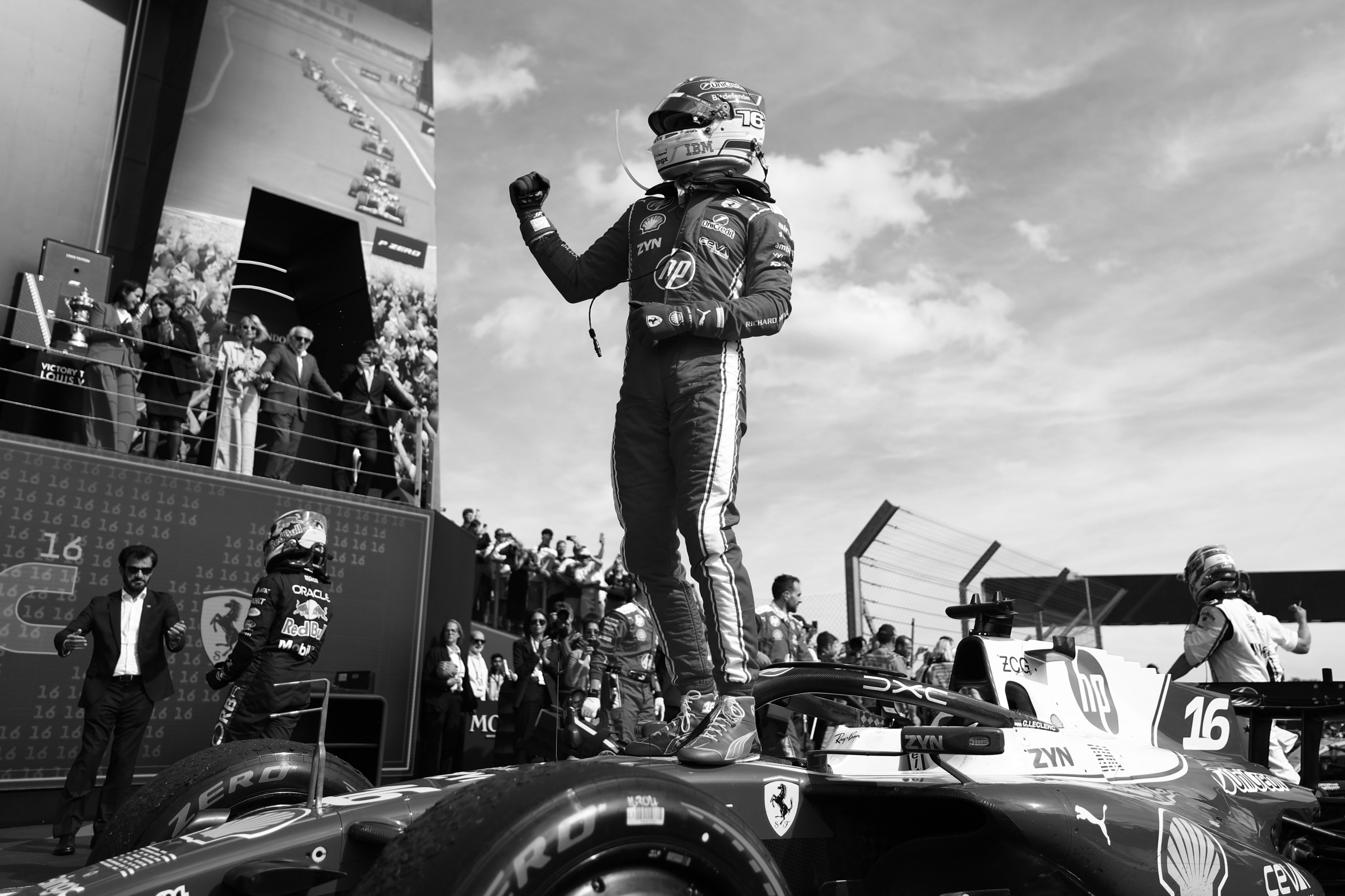 Red Letter Day: Leclerc Wins First, Ferrari Wins Second – Chaos at Silverstone