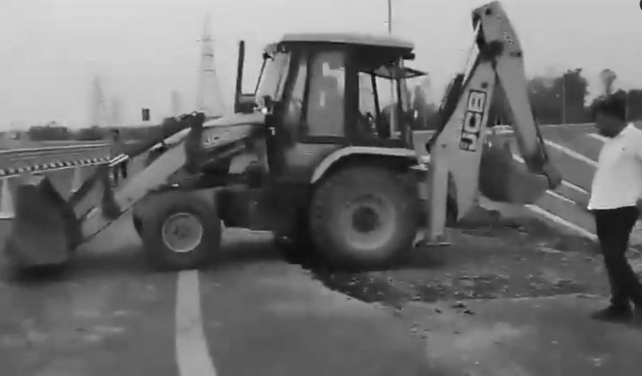Built Just Months Ago, Portion of Ganga Expressway Link Road Washes Away in UP's Unnao
