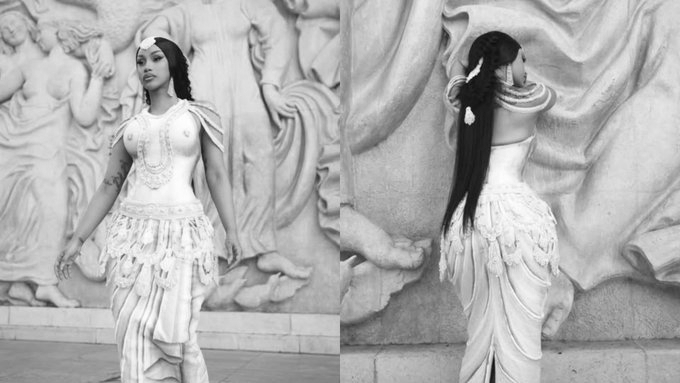 Rahul Mishra Turns Ancient Temple Sculptures Into Couture At Paris Fashion Week