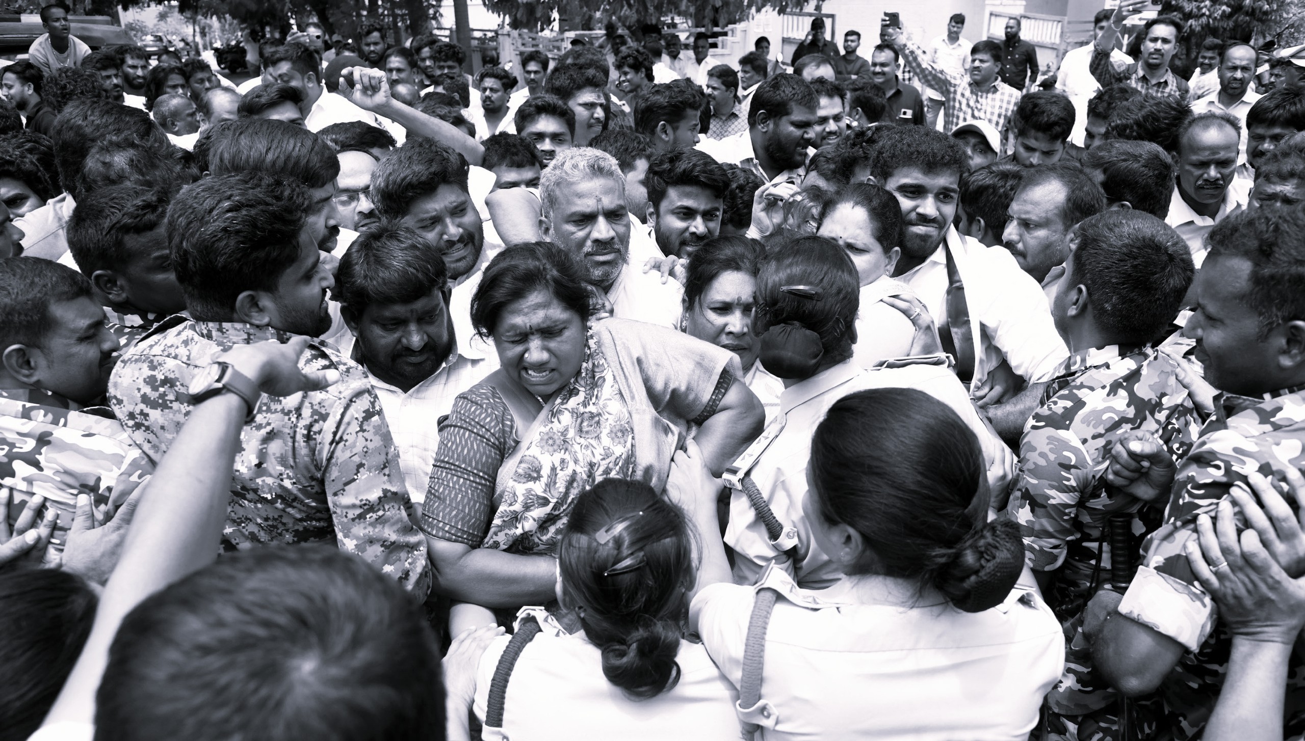 Protest Against Pulivarthi Nani Triggers Confrontation