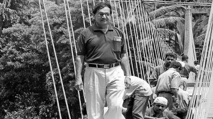 'Bridge Man of India' Girish Bharadwaj Passes Away at 76, Built Over 140 Bridges Across India