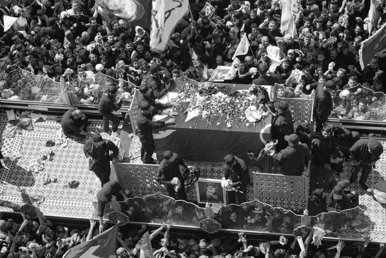 Iraqi Cities Of Najaf And Karbala Mourn As Khamenei's Funeral Procession Draws Millions