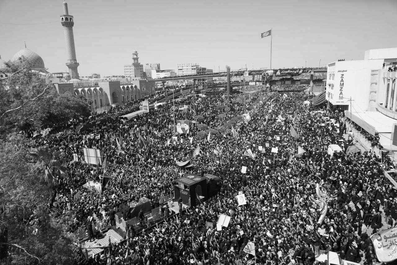 Iraqi Cities Of Najaf And Karbala Mourn As Khamenei's Funeral Procession Draws Millions