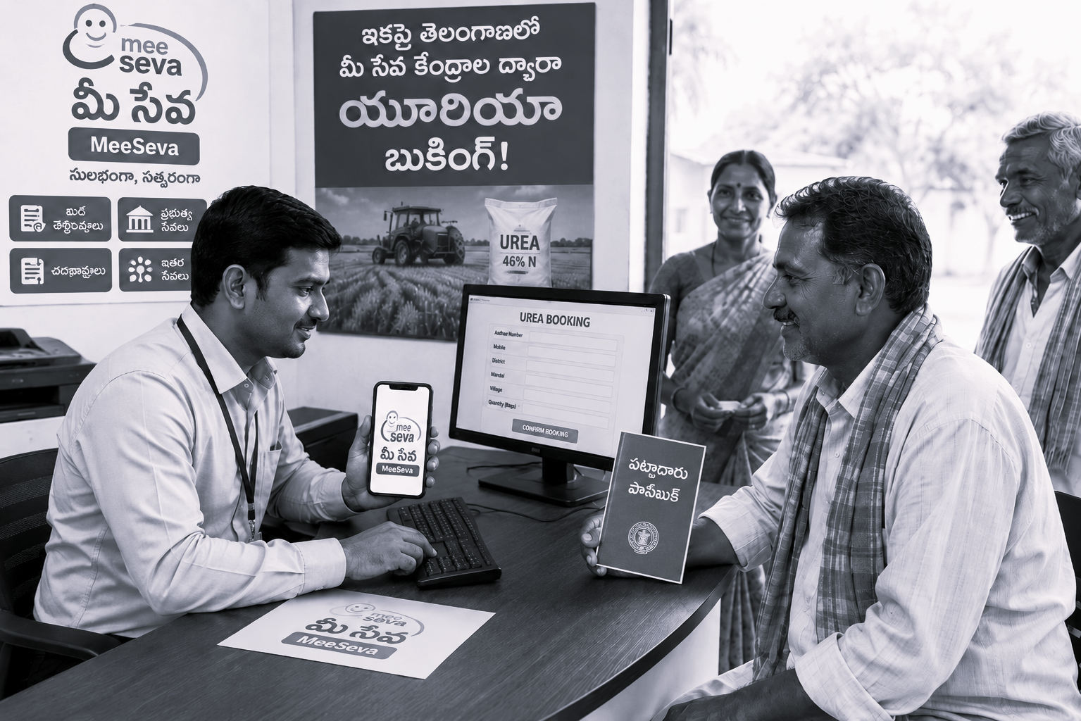 Subsidised Urea Booking Goes Statewide Via Meeseva Centres