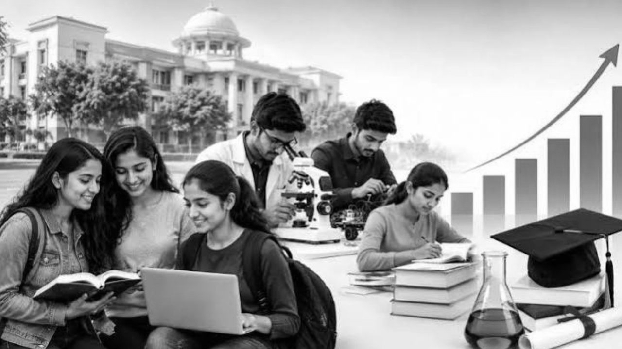 India’s Higher Education Enrolment Rises to 4.5 Crore as AISHE Report Highlights Growth