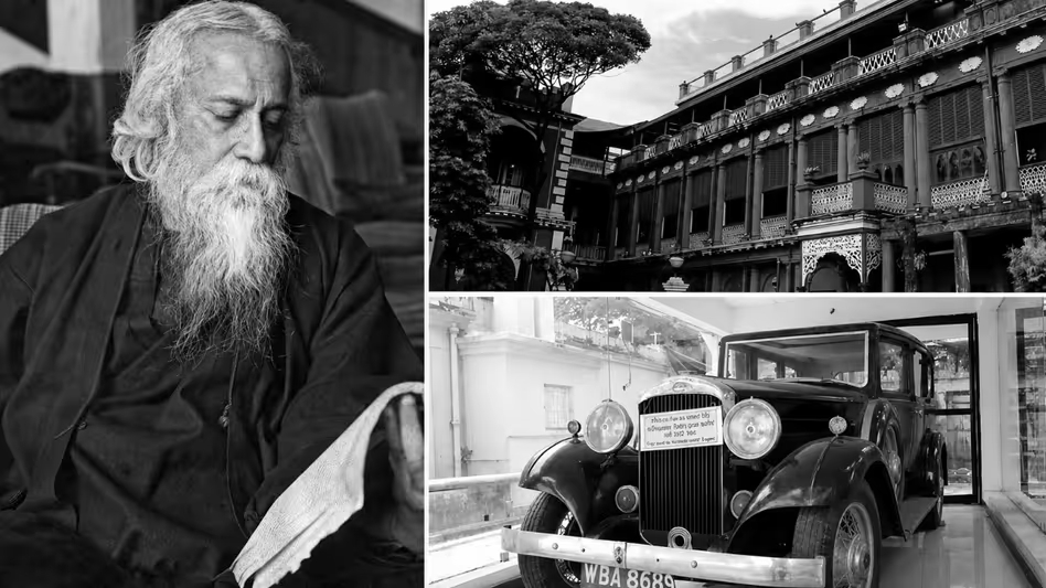 Rabindranath Tagore’s Restored Garage And Vintage Car Opened To Public In Kolkata