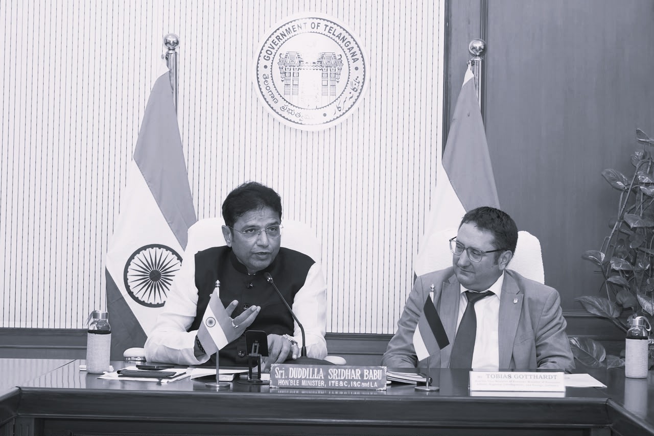 Telangana Invites German Investors, Showcases State as a Global Manufacturing and Innovation Hub