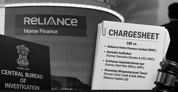 CBI Chargesheets Reliance Home Finance in ₹3,526 Crore Bank Loss Case, Former Executives Named