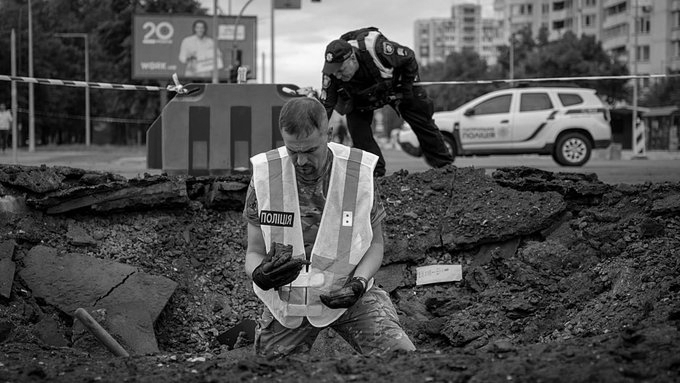 Kyiv Rocked by Russian Missile and Drone Barrage, 10 Injured, Including a Child