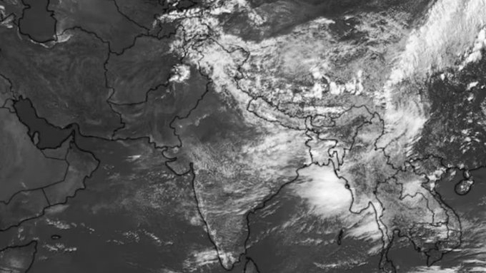 Satellite Images Show 70% Of India Under Clear Skies Despite Southwest Monsoon