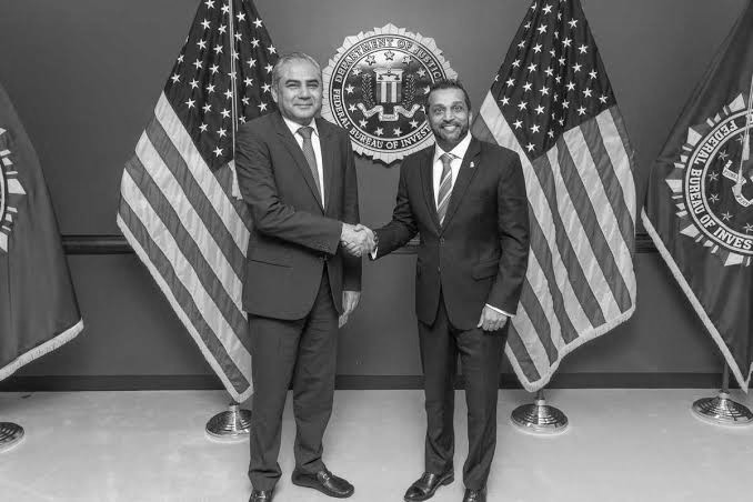 Pakistan Interior Minister Mohsin Naqvi Meets FBI Chief Kash Patel, Focus on Counterterrorism